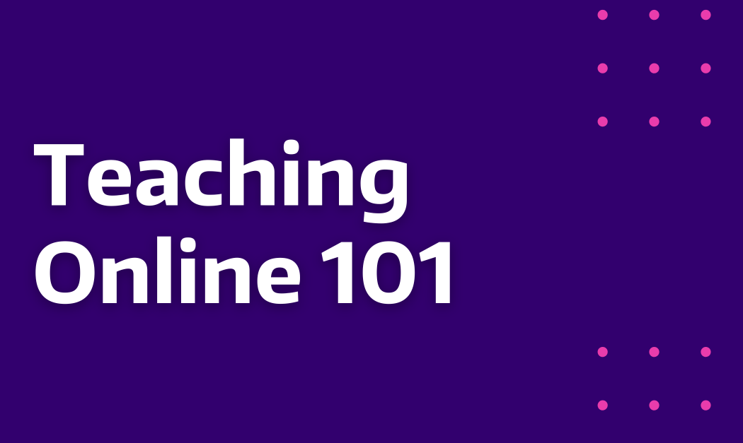 Teaching Online 101 logo