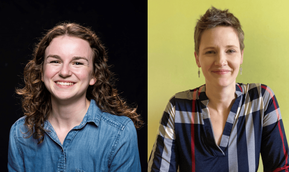 Headshots of Lauren Graham and Carly Gray